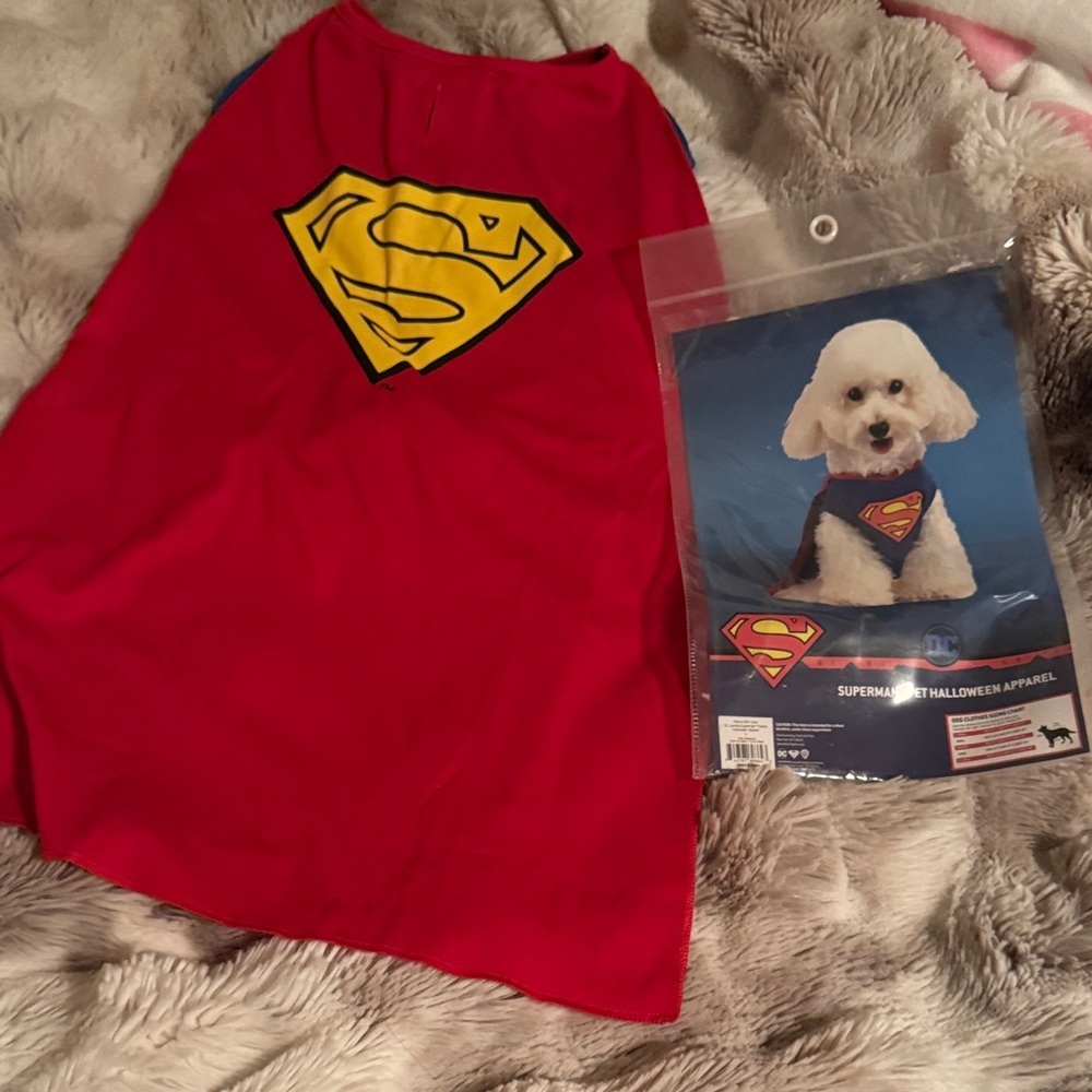 Superman Dog Halloween Costume